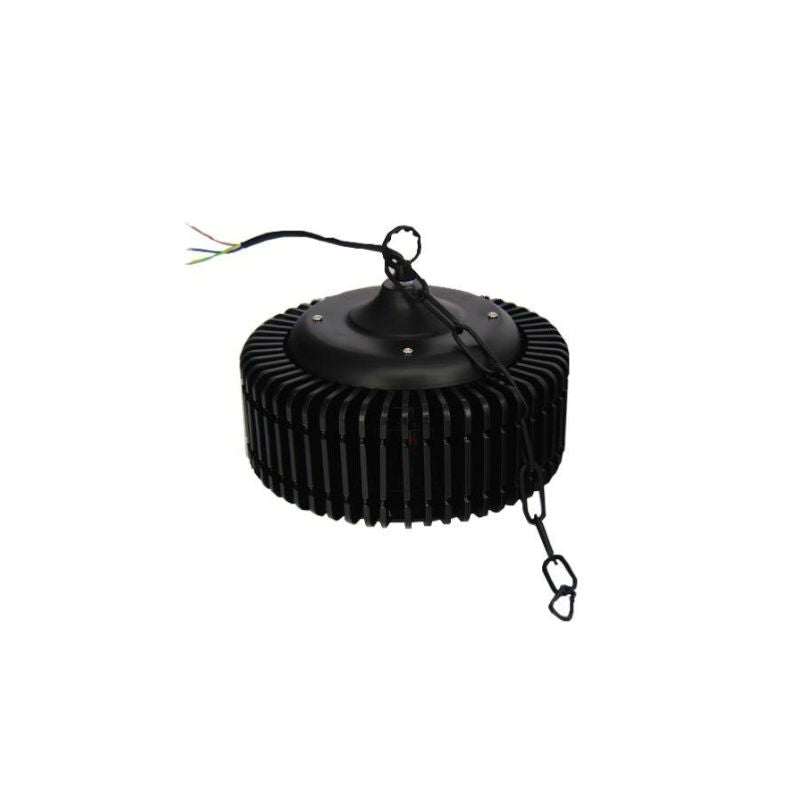 Cloche LED Industrielle 200W 120° NOIR