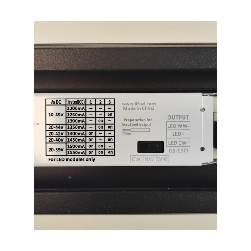 Suspension Linéaire LED 150cm 60W 130lm/W Interconnectable CCT Noir - 3000K/4200K/6400K