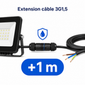 Extension de câble + connecteur étanche