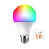 Ampoule LED Connectée WiFi E27 11W G95 RGBW (Pack de 10)