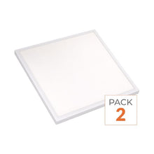Pack de  2 - Panneau LED 28W 60x60 BLANC dimmable 150lm/W avec détecteur de mouvement