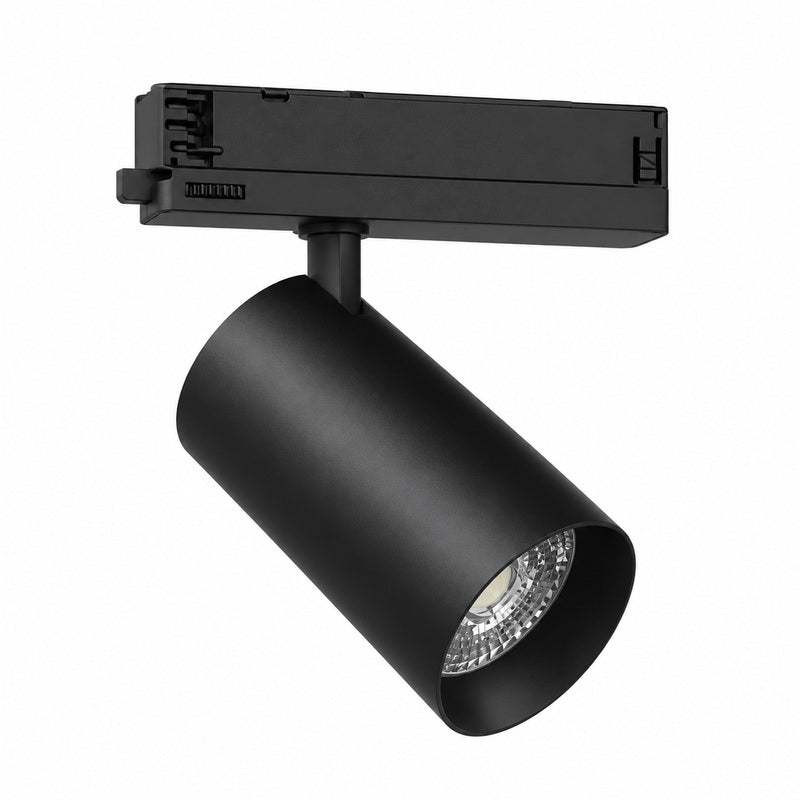 Spot LED sur Rail COB Triphasé 40W 36° Noir Philips - Garantie 5 ans