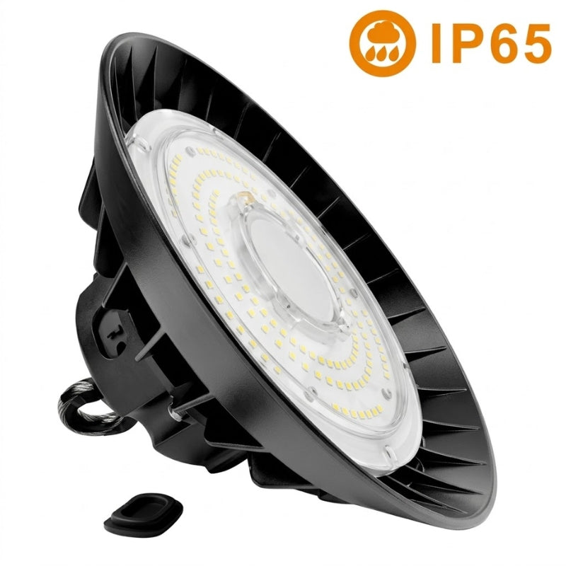 Cloche LED Industrielle 200W 120° NOIR (Pack de 5)