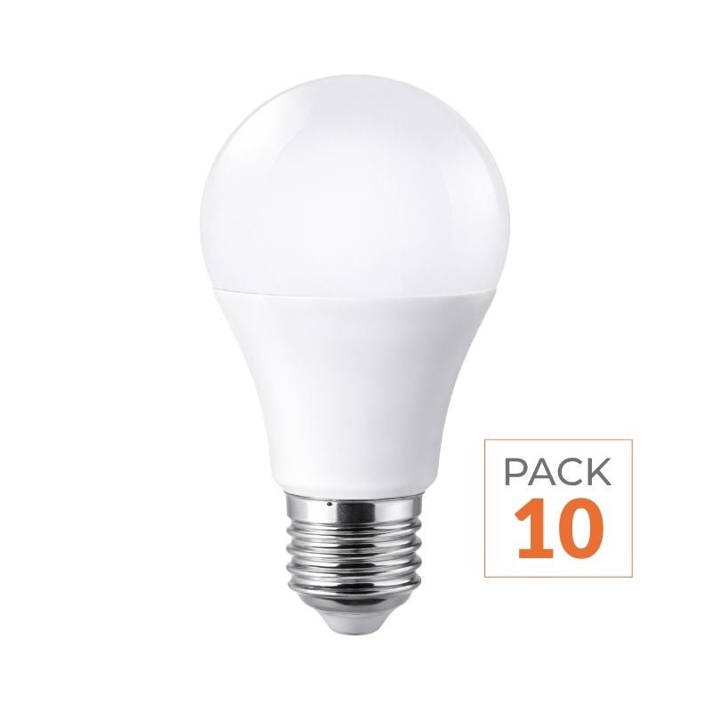 Ampoule E27 LED 8.5W A60 (Pack de 10) - Silamp France