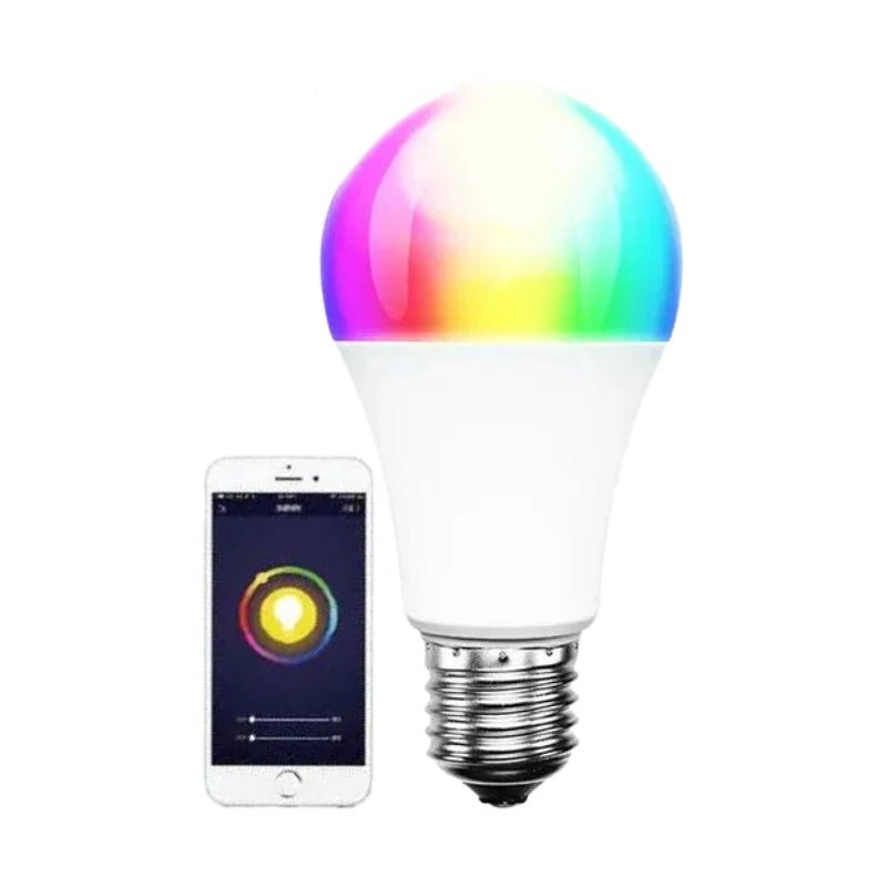 Ampoule LED Connectée Wifi E27 8.5W RGBW A60 - Silamp France