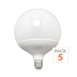 Ampoule LED E27 18W 220V G95 300° (Pack de 5)