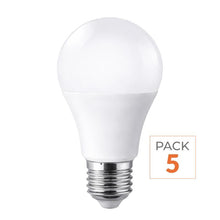 Pack de  5 - Ampoule LED E27 5W 220V RGBW