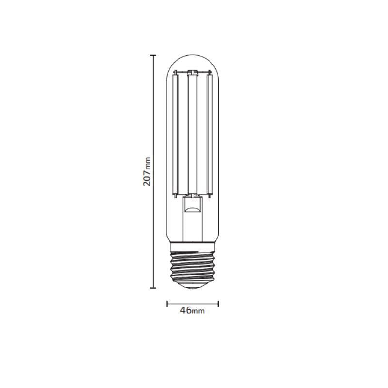 Ampoule LED E40 38W à Filament T46 ( Pack de 6 ) - Silamp France