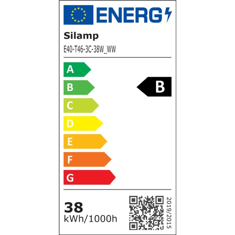 Ampoule LED E40 38W à Filament T46 ( Pack de 6 ) - Silamp France