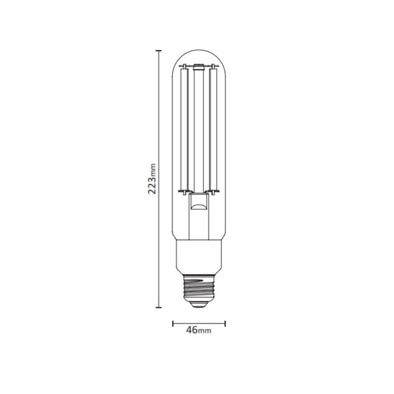 Ampoule LED Éclairage Public E27 28W 4000lm - Silamp France