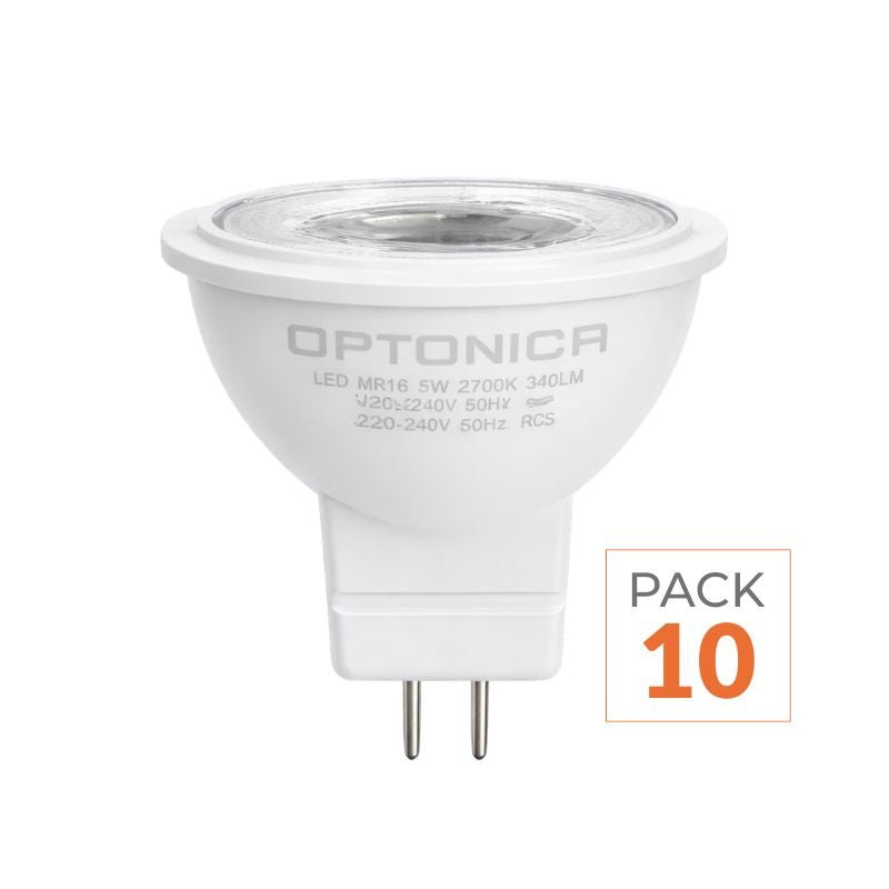 Ampoule LED GU4 / MR11 3W 12V (Pack de 10) - Silamp France