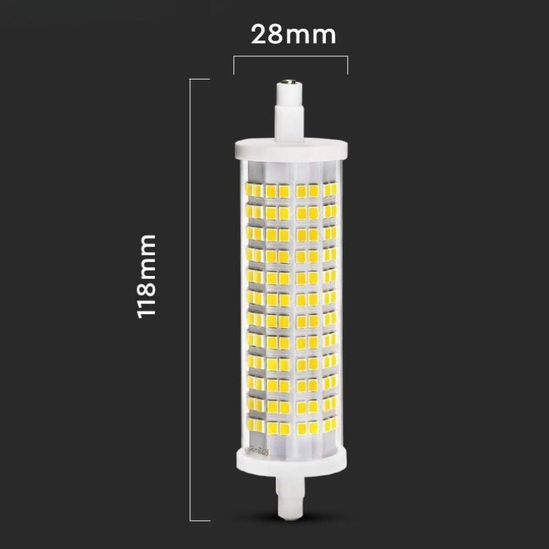 Ampoule LED R7S 118mm SMD 16W 300° Céramique - Silamp France