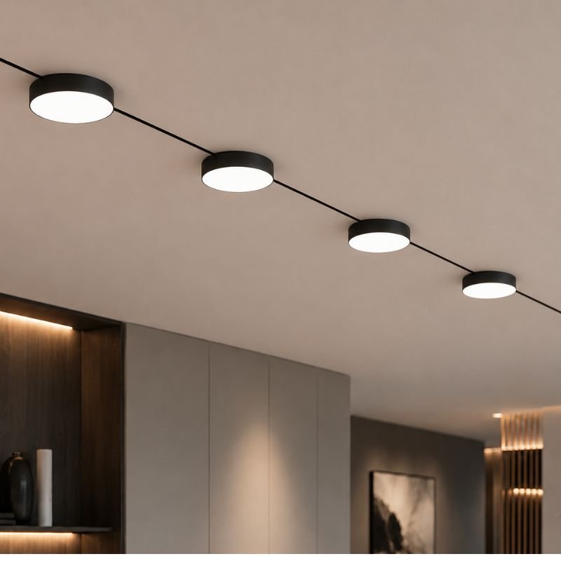 Applique LED 20W pour Rail Magnétique M05 48V - Silamp France