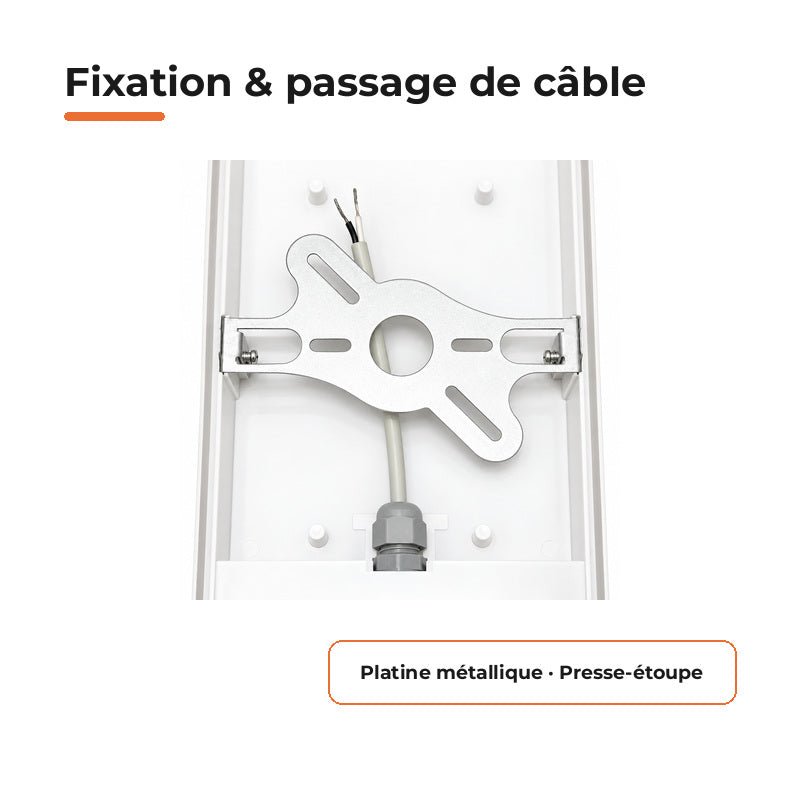 Applique LED Murale 20W Rectangulaire CCT IP65 - 3000K/4200K/6400K - Silamp France
