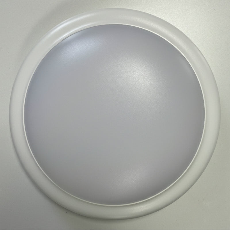 Applique Led Murale CCT 24W Blanche Hublot Rond - 3000K/4000K/6500K - Silamp France