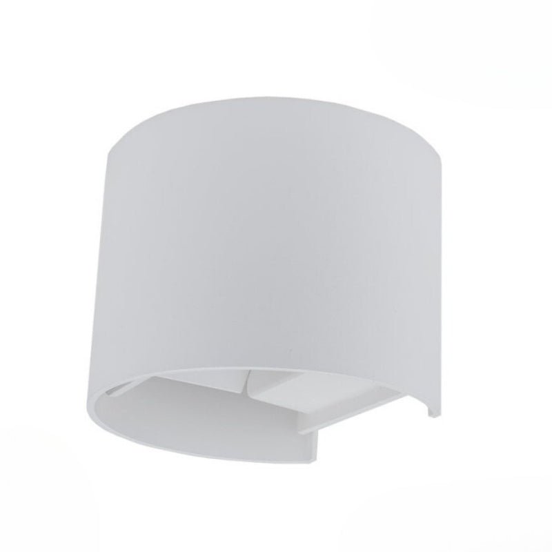 Applique Murale Blanche LED 6W IP54 Rond - Silamp France