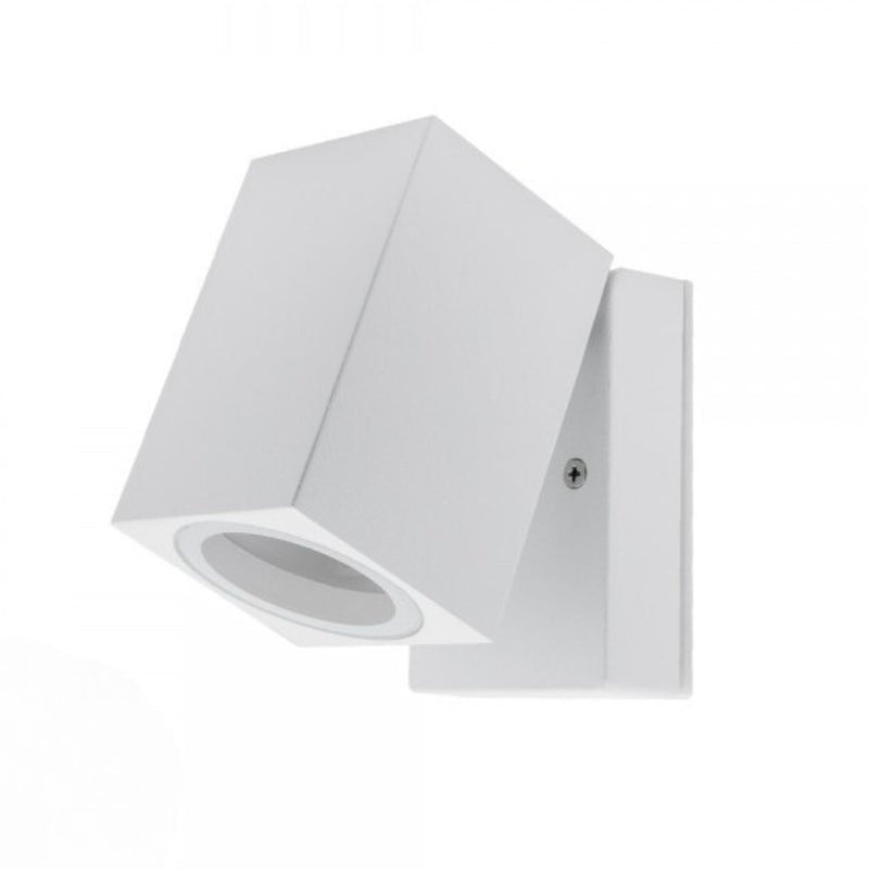 Applique Murale Blanche LED IP44 Orientable pour ampoule GU10 - Silamp France