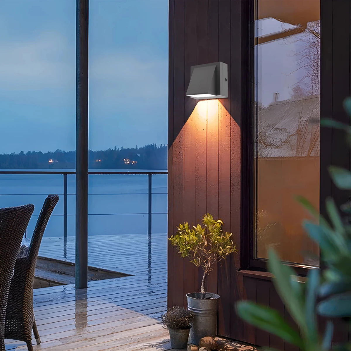 Applique Murale LED 6W IP65 CCT Gris - Silamp France