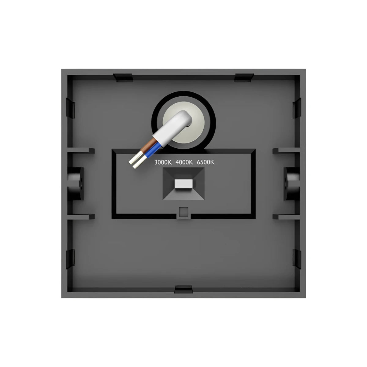 Applique Murale LED 6W IP65 CCT Gris - Silamp France