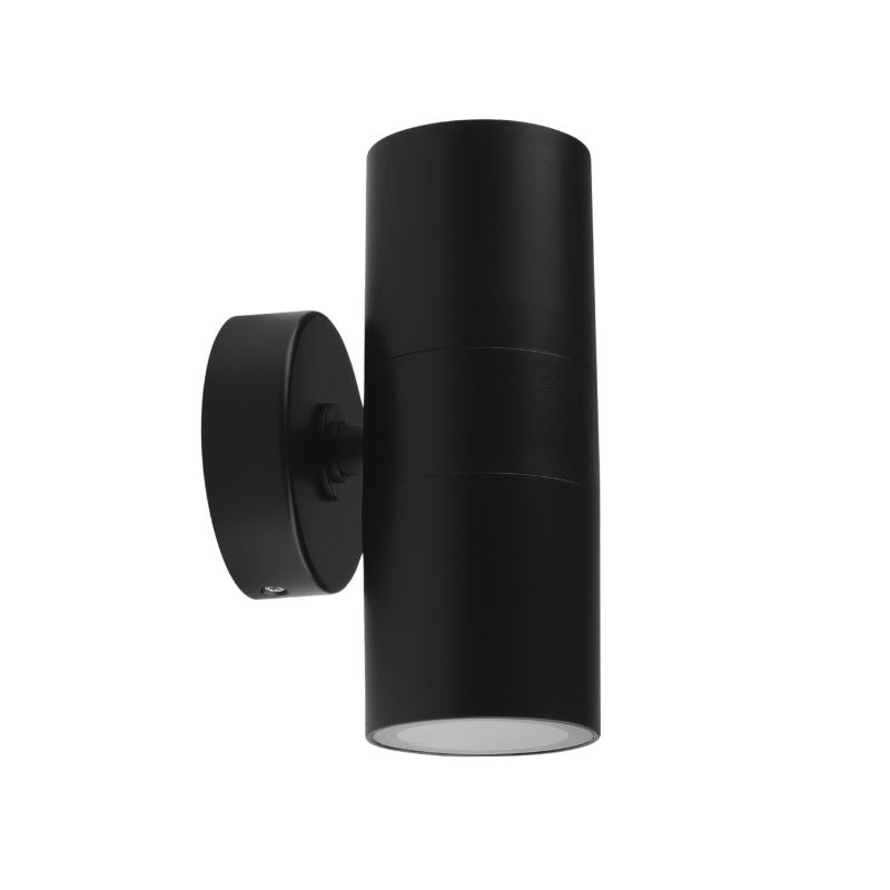 Applique Murale Noire IP65 Double Faisceau GU10 - Silamp France
