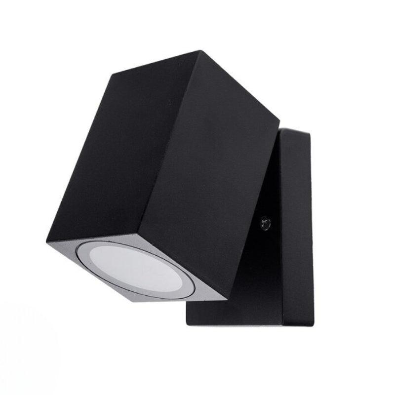 Applique Murale Noire LED IP44 Orientable pour ampoule GU10 - Silamp France