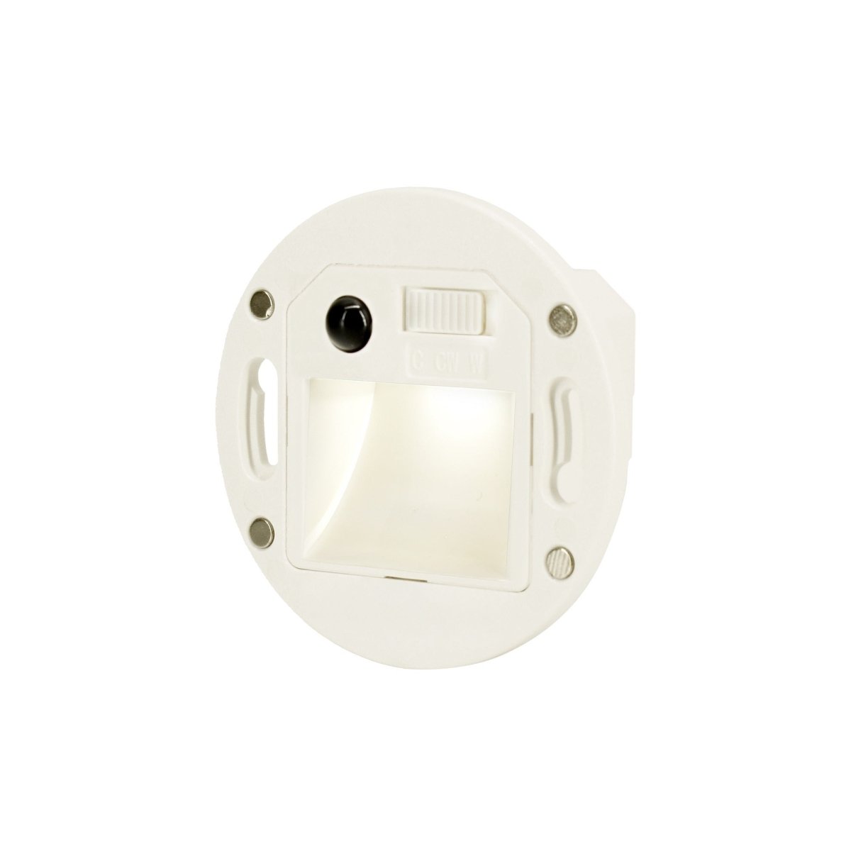 Balise LED avec Détecteur pour Escalier sans Cache 1.5W CCT IP20 60lm Blanc - 3000K/4000K/5700K - Silamp France
