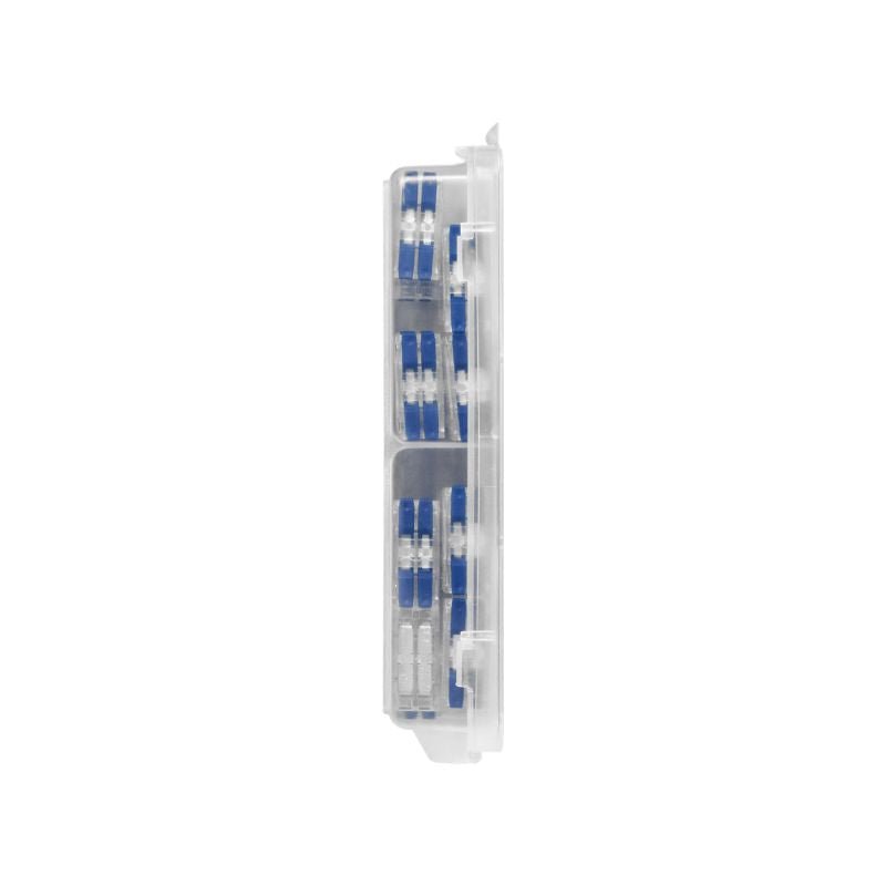 Boîte de 50 Connecteurs Bout à Bout (24x1 fil, 16x2 fils, 10x3 fils) - Silamp France