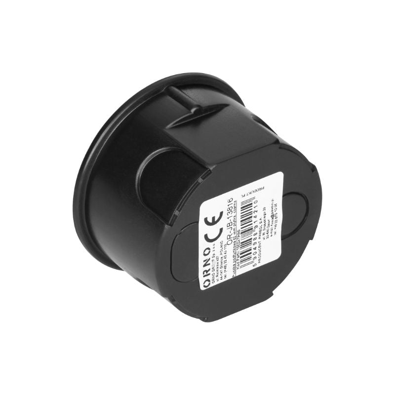 Boîte d'Encastrement 60mm Profondeur - Noir - Silamp France