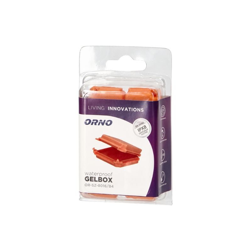 Boîtier Gel IPX8 pour Connexions Étanches Petite Taille (Lot de 4) - Silamp France