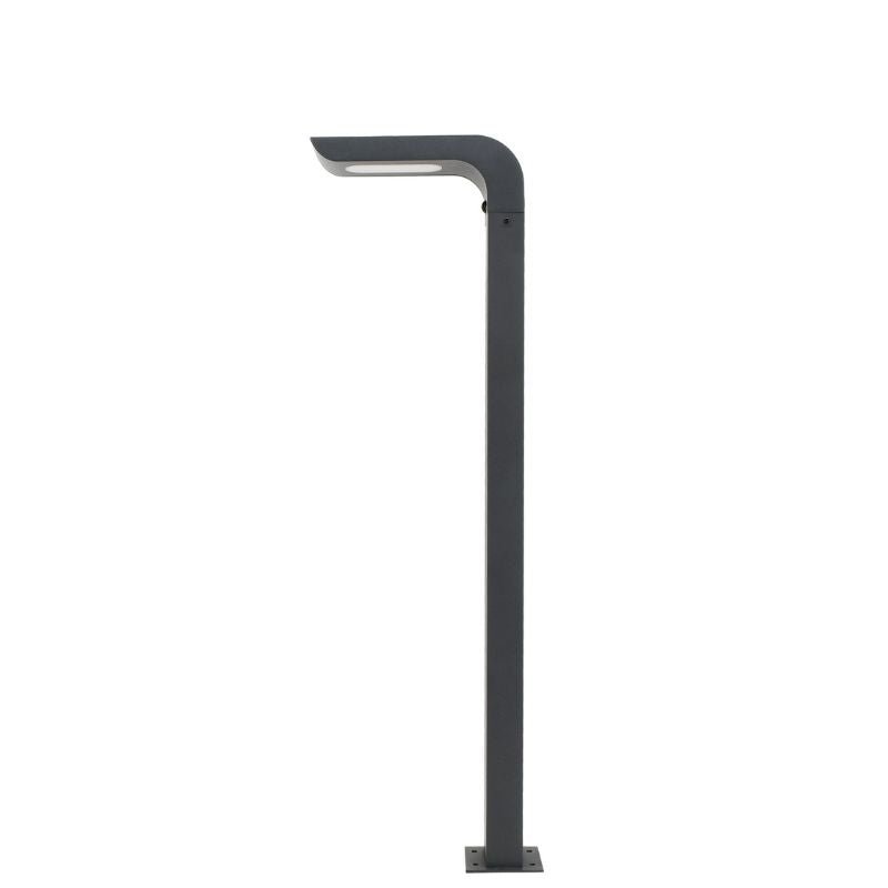 Borne de Jardin LED 80cm 7W CCT IP65 Anthracite avec Détecteur PIR - 3000K/4000K/6500K - Silamp France