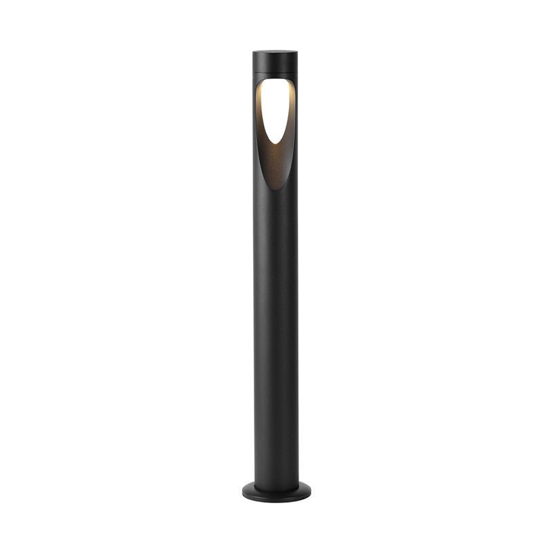 Borne Extérieure LED 6W Colonne Noir IP65 80cm - Silamp France