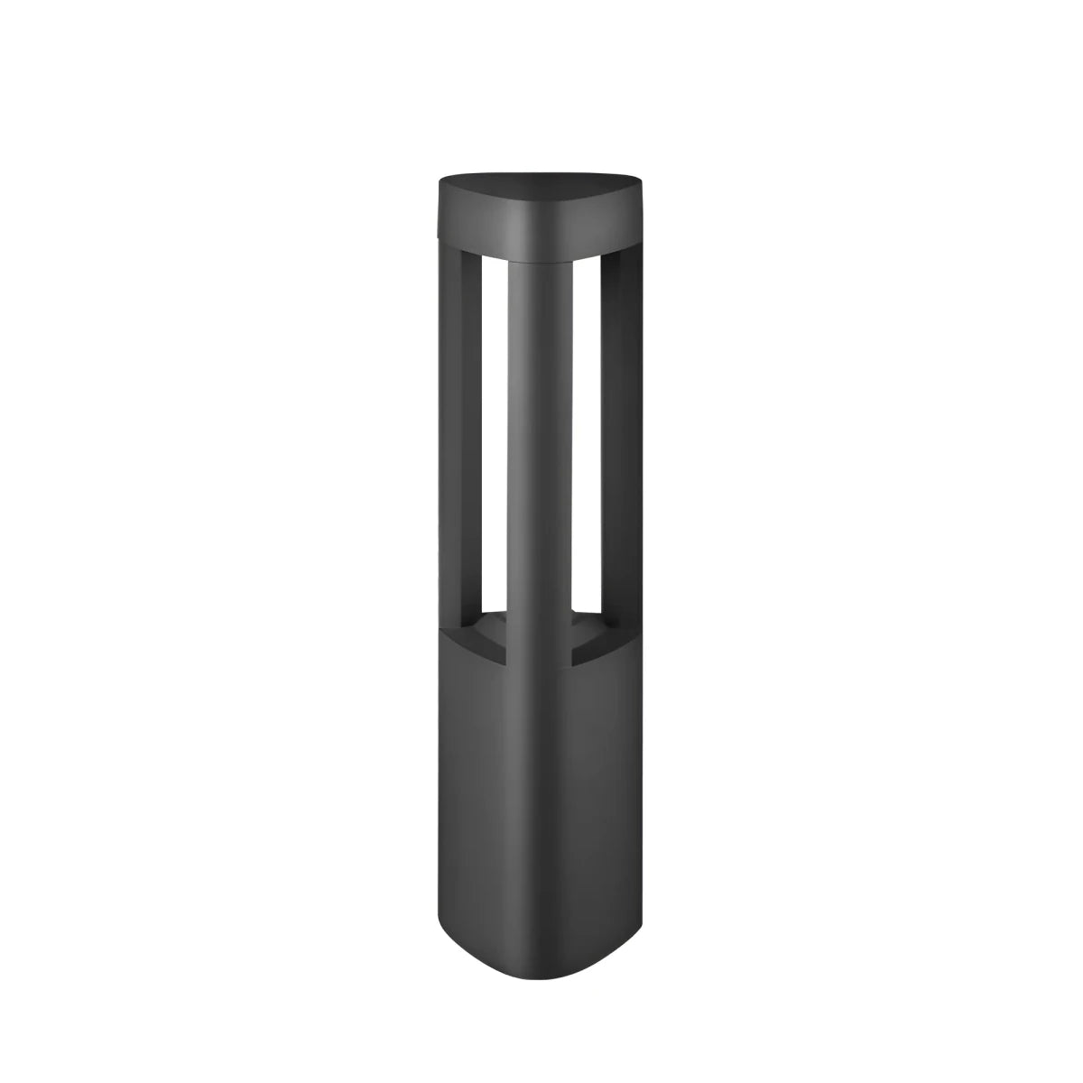 Borne LED Extérieure Grise 3 Piliers 50cm 7W IP54 - Silamp France
