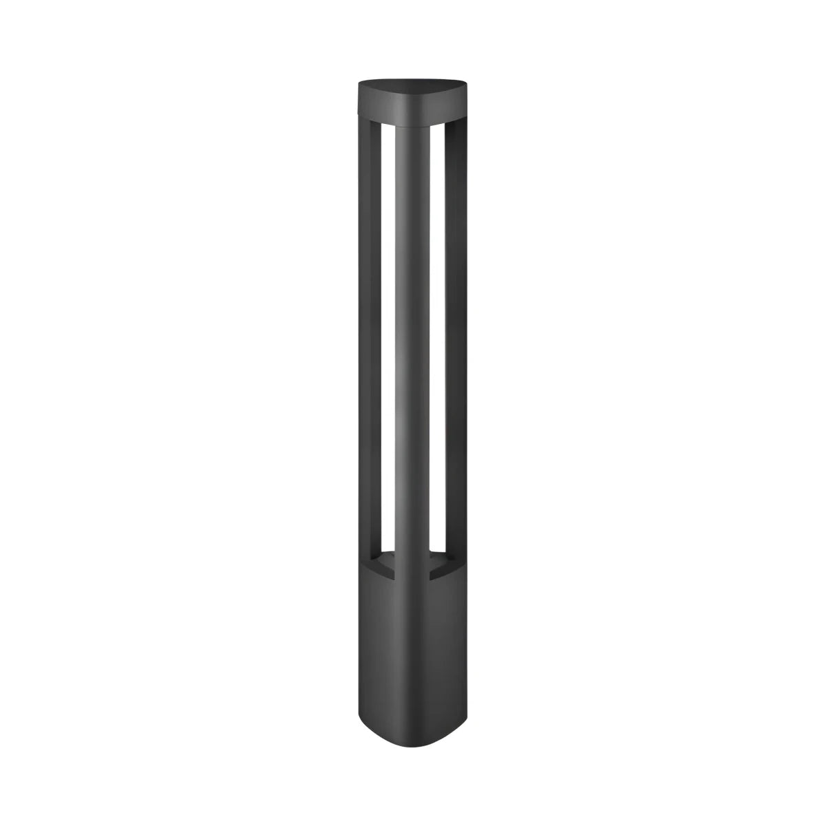 Borne LED Extérieure Grise 3 Piliers 80cm 7W IP54 - Silamp France