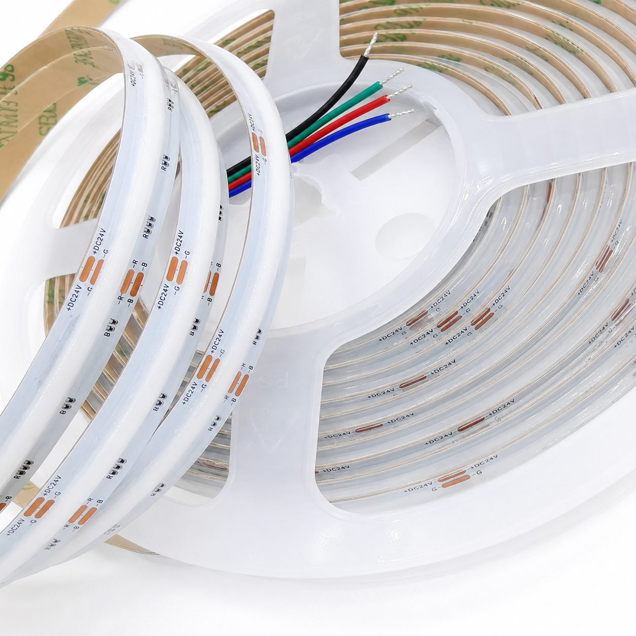 Ruban LED COB RGB 24V 14W/m IP20 576LED/m