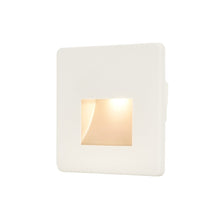 Cadre Carré Blanc pour Balise LED Escalier - Modèle Ouverture Large