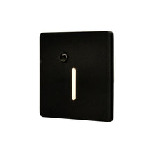 Cadre Carré Noir pour Balise LED Escalier avec Détecteur - Modèle Trait Fin