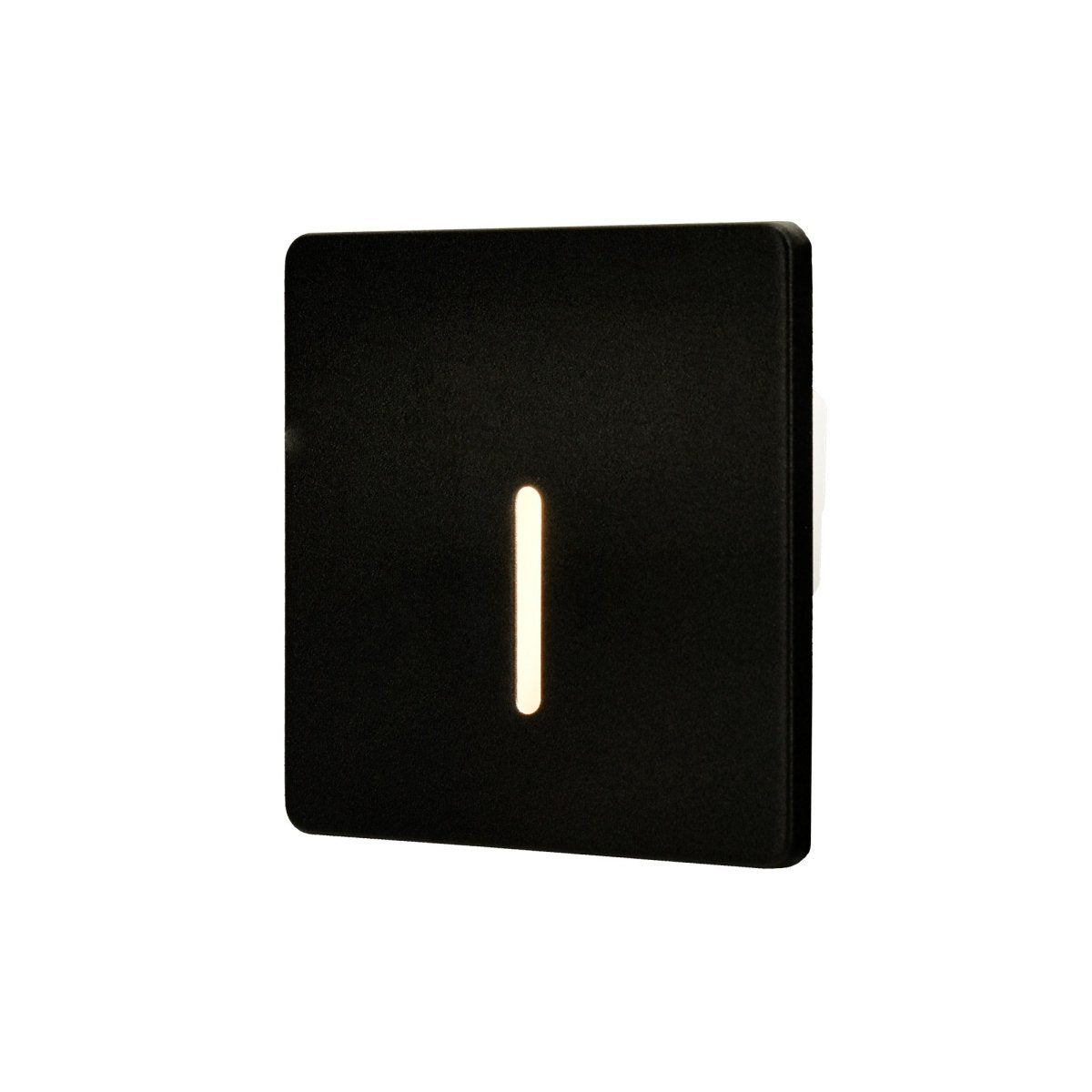 Cadre Carré Noir pour Balise LED Escalier - Modèle Trait Fin - Silamp France