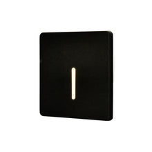 Cadre Carré Noir pour Balise LED Escalier - Modèle Trait Fin