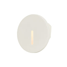 Cadre Rond Blanc pour Balise LED Escalier - Modèle Trait Fin