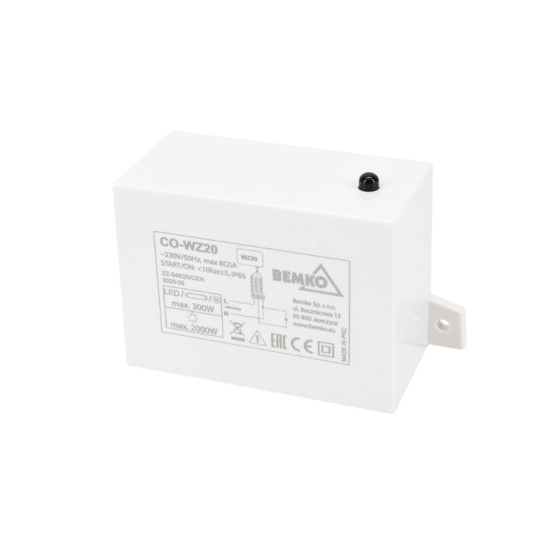 Capteur de Lumière Photoélectrique IP54 300W max - Silamp France