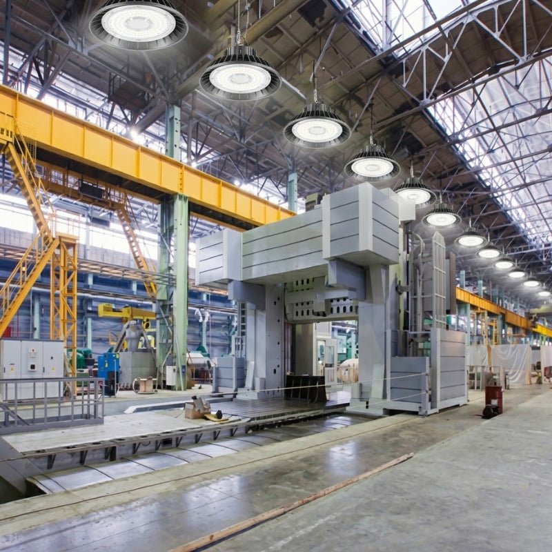 Cloche LED Industrielle 200W 120° NOIR (Pack de 5) - Silamp France