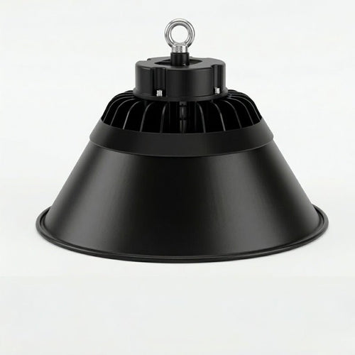 Cloche LED Industrielle 200W 120° NOIR