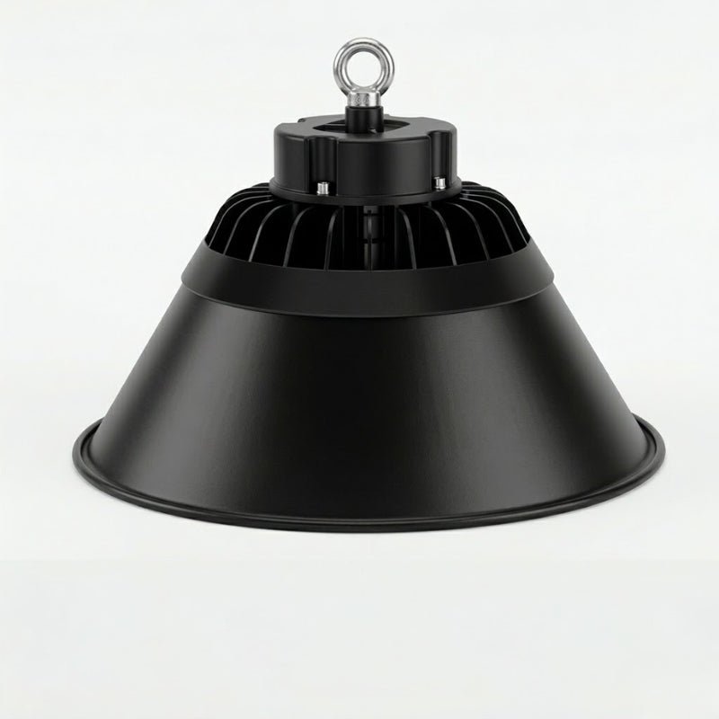 Cloche LED Industrielle 200W 120° NOIR (Pack de 5) - Silamp France