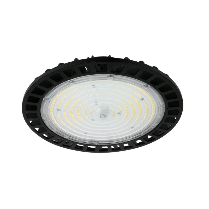 Cloche LED industrielle UFO 200W 175lm/W 120° IP65 CRI80 Noir DALI - 2 - Silamp France