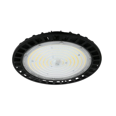 Cloche LED industrielle UFO 200W 175lm/W 120° IP65 CRI80 Noir DALI-2
