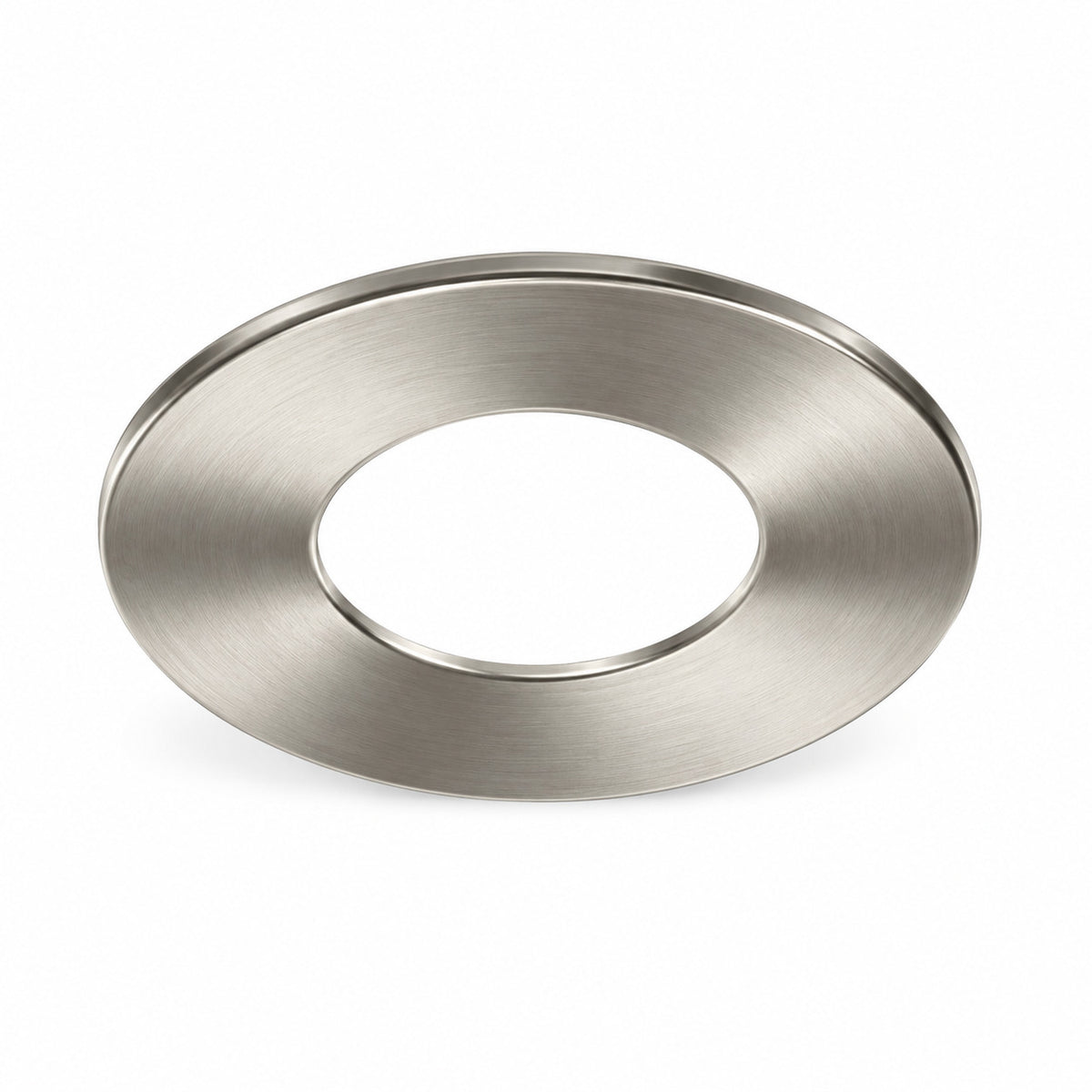 Anneau Collerette Nickel Satiné pour Spot 6W Coupe-feu