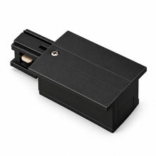 Connecteur d'Alimentation pour Rail Encastrable Monophasé Noir
