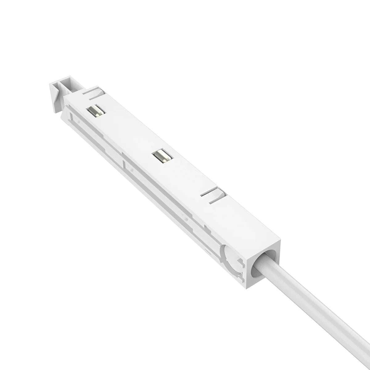 Connecteur d'Alimentation pour Rail Magnétique 48V Blanc - Silamp France