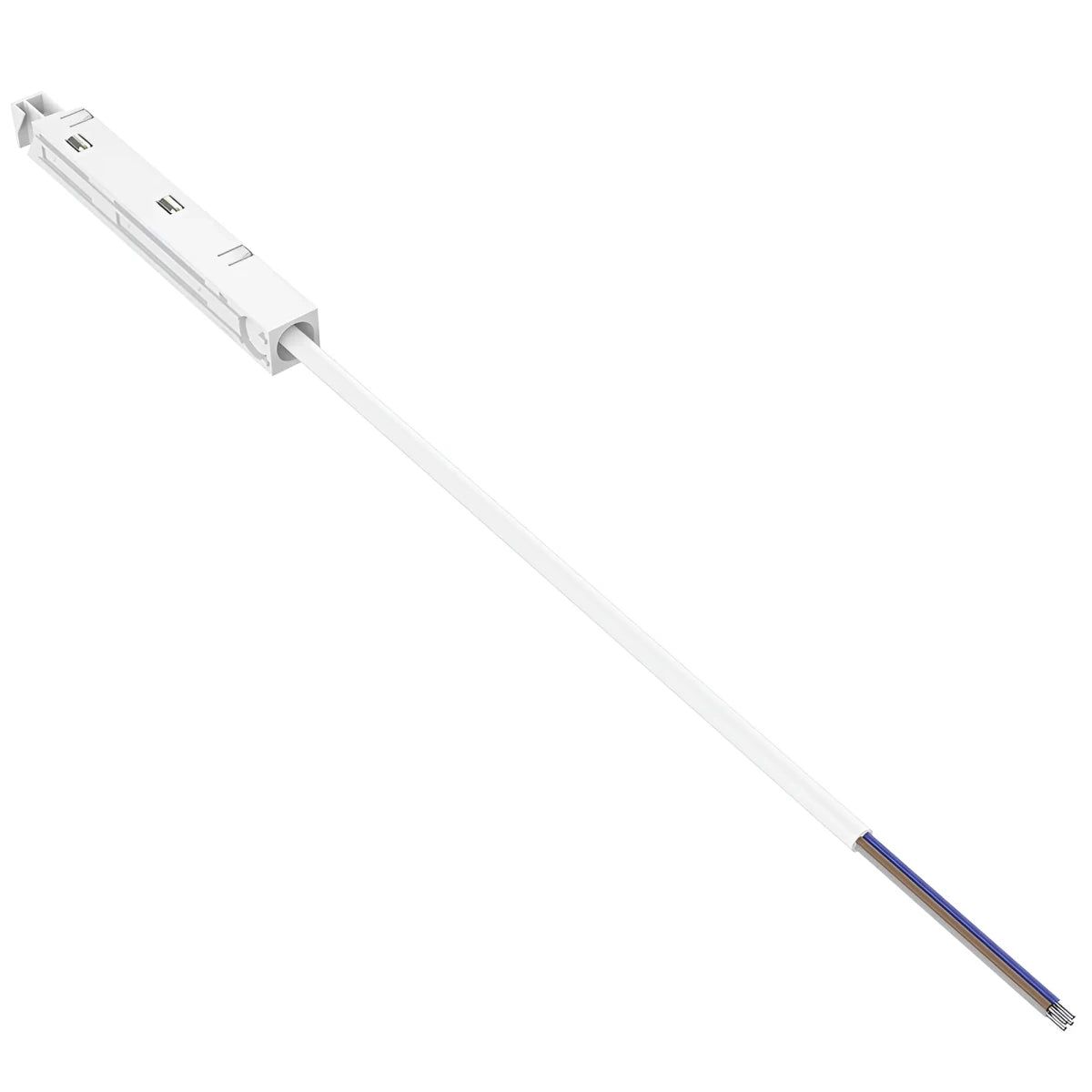Connecteur d'Alimentation pour Rail Magnétique 48V Blanc - Silamp France