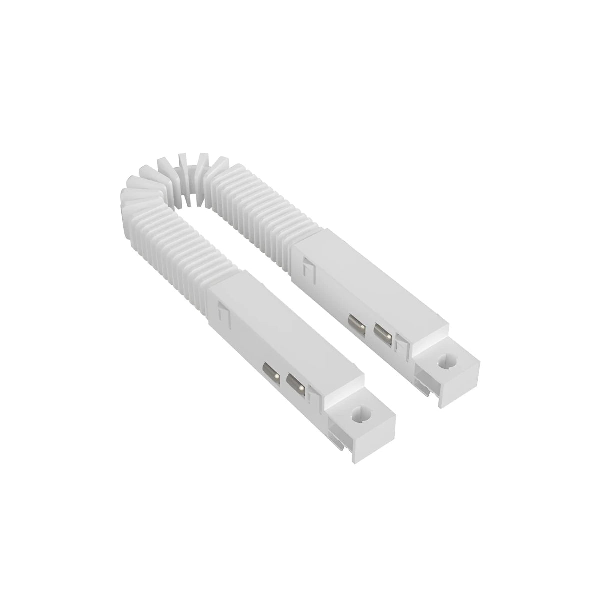 Connecteur d'Angle 90° pour Rail Magnétique 48V Blanc - Silamp France